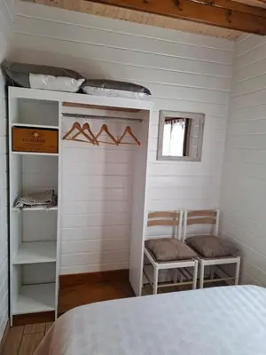Un ou plusieurs lits dans un hébergement de l'établissement Chalet