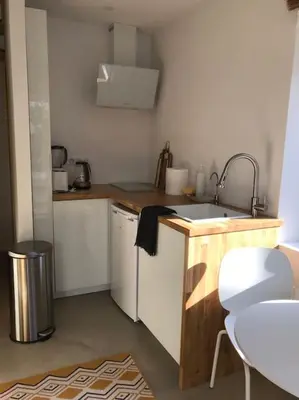 Cuisine ou kitchenette dans l'établissement Maison du Saleys