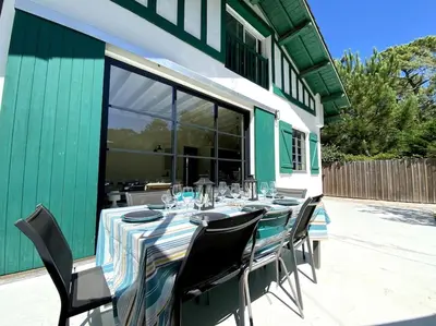 Plan de l'établissement Agréable villa à Pyla plage