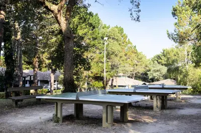 Tennis de table au sein de l'établissement Village Moliets - maeva Home - Appartement 2 pièces 4 personnes - Confort MAE-6784 ou à proximité