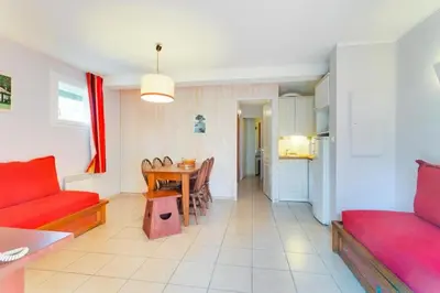 Coin salon dans l'établissement Village Moliets - maeva Home - 2 Pièces 5 Personnes Confort MAE-7861