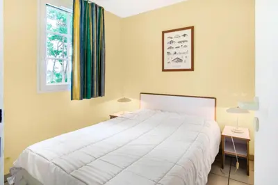 Un ou plusieurs lits dans un hébergement de l'établissement Village Moliets - maeva Home - 2 Pièces 7 Personnes Confort MAE-2247