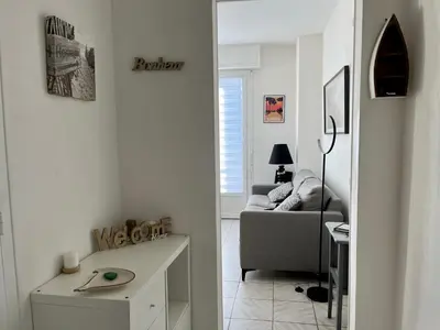 Coin salon dans l'établissement Le Duna