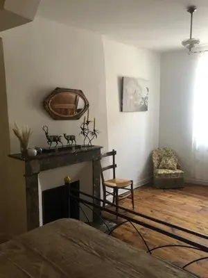 Coin salon dans l'établissement Maison ICHABELENIA