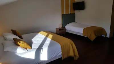 Un ou plusieurs lits dans un hébergement de l'établissement Aux Sources d'Hossegor