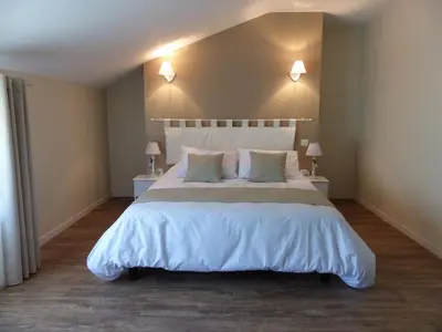 Un ou plusieurs lits dans un hébergement de l'établissement Aux Sources d'Hossegor
