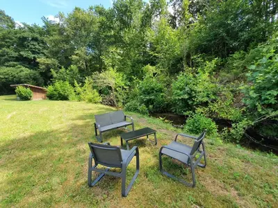 Jardin de l'établissement Maison perouge