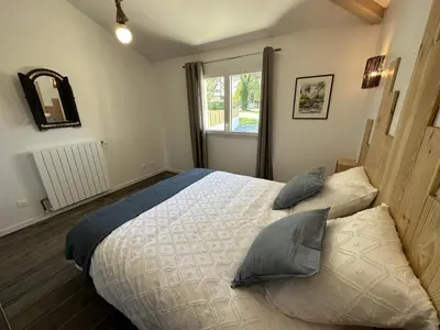 Un ou plusieurs lits dans un hébergement de l'établissement La maison poulet