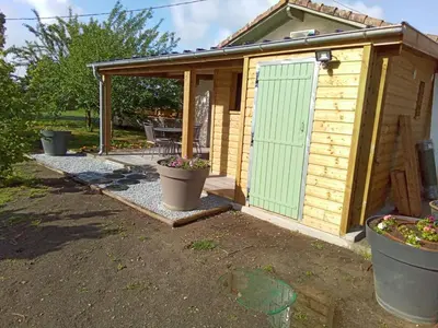 Jardin de l'établissement La maison poulet