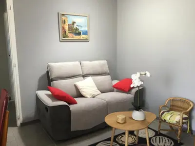 Coin salon dans l'établissement Plein vent
