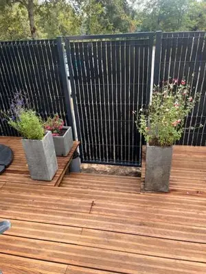 Balcon ou terrasse dans l'établissement Location havre de paix