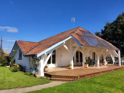 Bâtiment de la maison de vacances