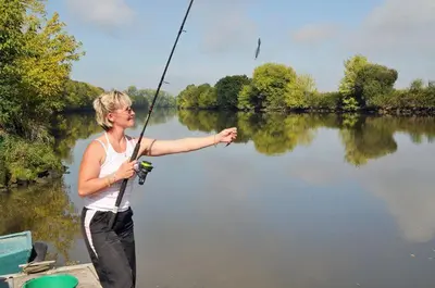 Vue sur la rivière ou le fleuve situé(e) à proximité de la maison de vacances