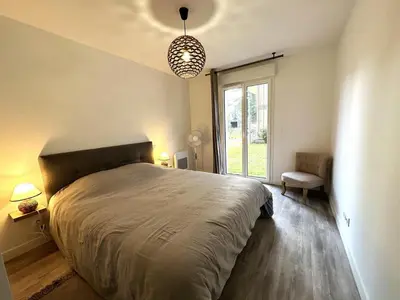 Un ou plusieurs lits dans un hébergement de l'établissement L'appartement de l'ermitage