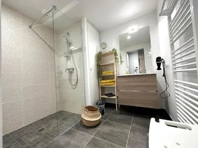 Salle de bains dans l'établissement L'appartement de l'ermitage