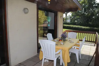 Balcon ou terrasse dans l'établissement Mimosas