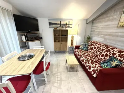 Cuisine ou kitchenette dans l'établissement Le gite de bertrine