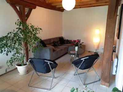 Coin salon dans l'établissement Maison setem