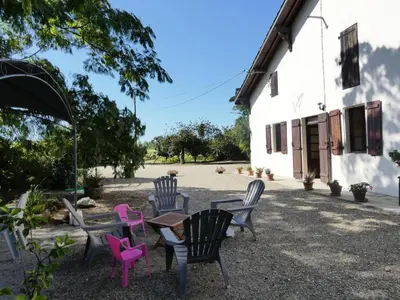 Jardin de l'établissement Maison lacabane