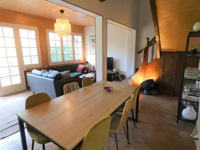 Coin salon dans l'établissement Les sables landais