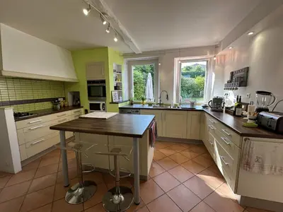 Cuisine ou kitchenette dans l'établissement La masqueria
