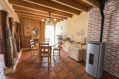 Cuisine ou kitchenette dans l'établissement Safranerio