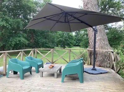 Jardin de l'établissement La Maison Tipasa