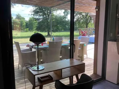 Jardin de l'établissement La Maison Tipasa