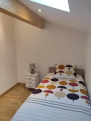 Un ou plusieurs lits dans un hébergement de l'établissement La villa du point du jour