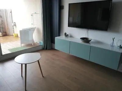 Télévision ou salle de divertissement dans l'établissement Studio cosy
