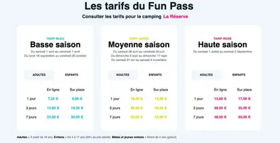 Plan de l'établissement Mobil home 685 3 chambres Siblu La Réserve