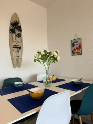 Plan de l'établissement Cap Ocean Appartement T2 cosy avec balcon à 1 min de l'océan
