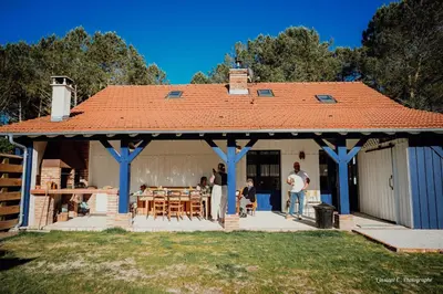 Bâtiment de la maison de vacances