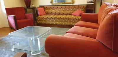 Coin salon dans l'établissement grande maison de famille prés d'Hossegor
