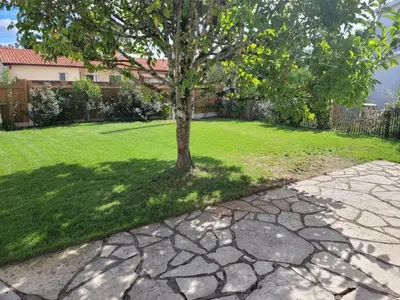 Jardin de l'établissement Jolie maison 3 chb et jardin proche Arcachon