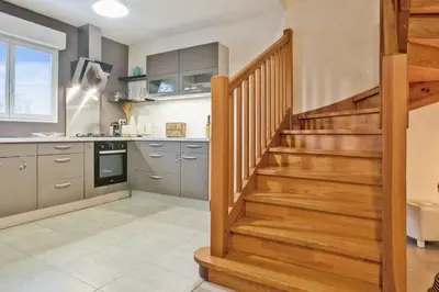 Cuisine ou kitchenette dans l'établissement La Maison des Embruns - Welkeys