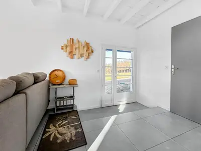 Coin salon dans l'établissement L'Embrun Champêtre