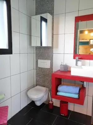 Salle de bains dans l'établissement gite neuf