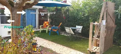 Jardin de l'établissement Studio Repos Nature et Beauregard