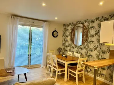 Plan de l'établissement Cosy 2 bedroom home between Arcachon and Bordeaux