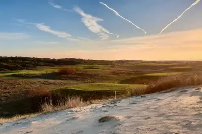Paysage naturel près de la maison de vacances