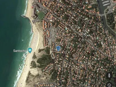 Vue générale sur la mer ou vue sur la mer prise depuis la villa