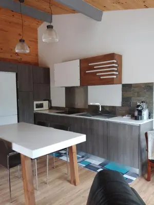 Cuisine ou kitchenette dans l'établissement Casa Chélo