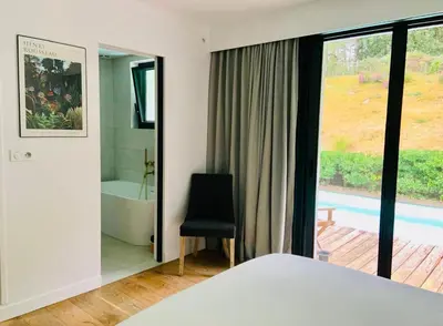 Un ou plusieurs lits dans un hébergement de l'établissement Villa Vagues de Vie