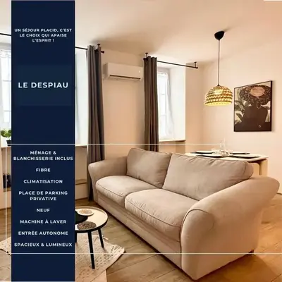 Le Despiau - Parking - Clim - Fibre - Proche Base