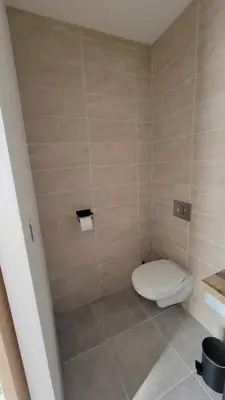 Salle de bains dans l'établissement Villas Floryanne