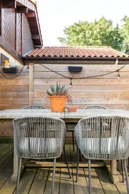 Plan de l'établissement Superbe Villa Patio rénovée et climatisée à Capbreton et aux portes d'Hossegor