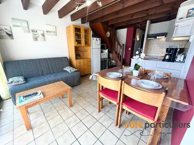 Cuisine ou kitchenette dans l'établissement Le Poséidon 56 - Apt T3 à deux pas de l'Océan