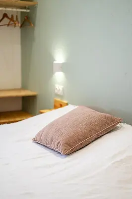 Un ou plusieurs lits dans un hébergement de l'établissement Villa Cocoon Contis océan à 900m