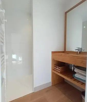 Plan de l'établissement Arcachon le Moulleau maison moderne 3 chambres climatisation - 250m de la plage